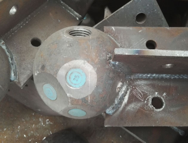 乌兰察布螺栓球球塞，网架配件