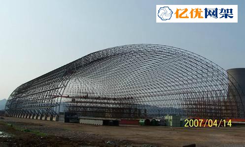 乌兰察布料棚网架